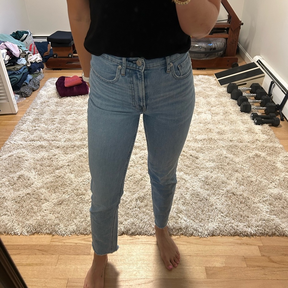 Everlane Light Blue Ankle Jeans
